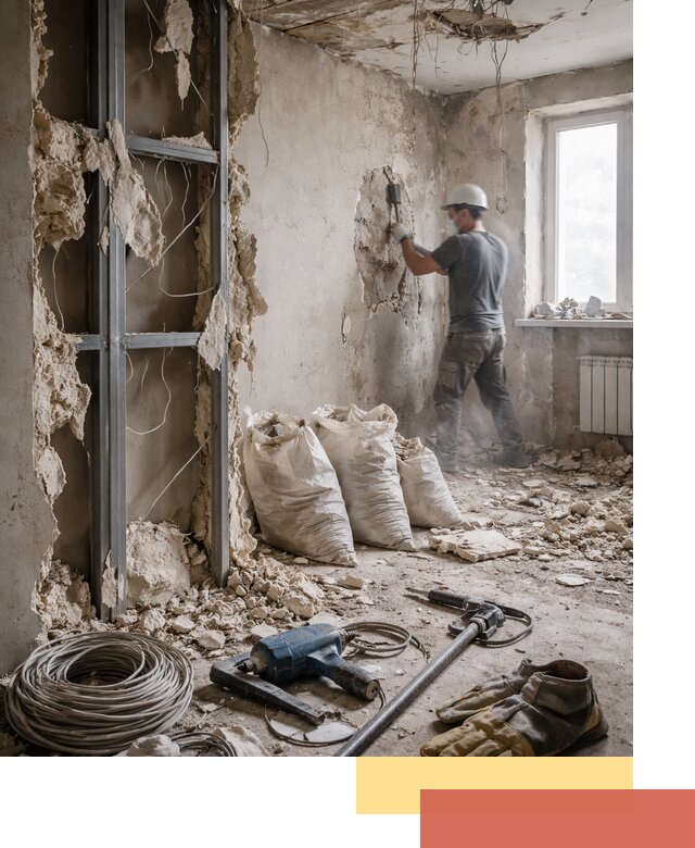 Профессиональный демонтаж зданий и конструкций в Нальчике