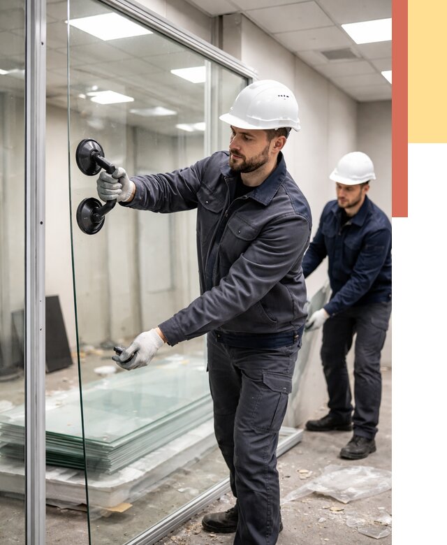 Демонтаж стеклянных перегородок в Нальчике от 3316 руб. — быстро и недорого | ОТДЕЛОЧНИК-Нль