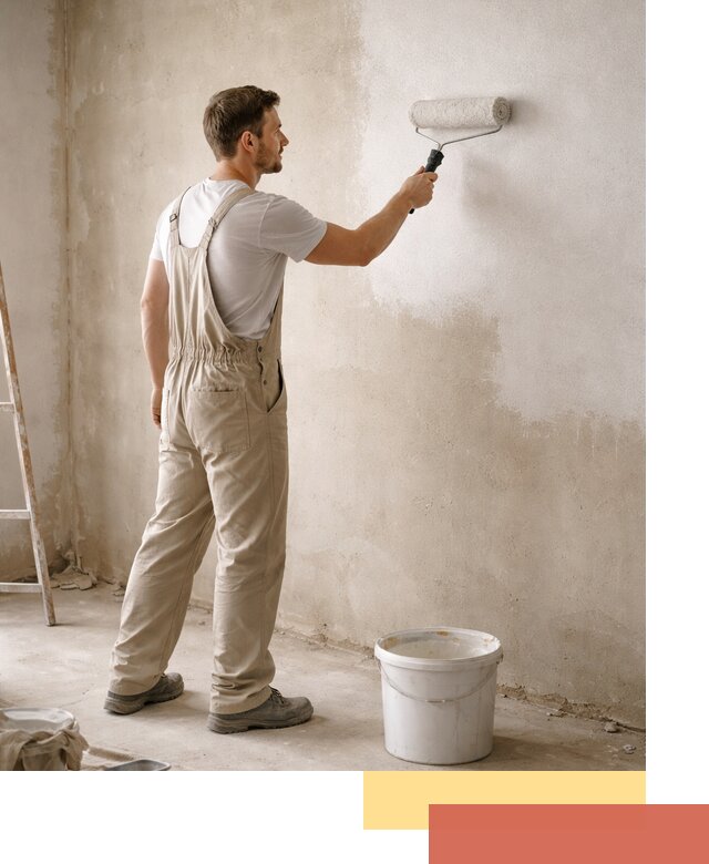 Грунтовка стен под отделку в Нальчике профессиональным раствором