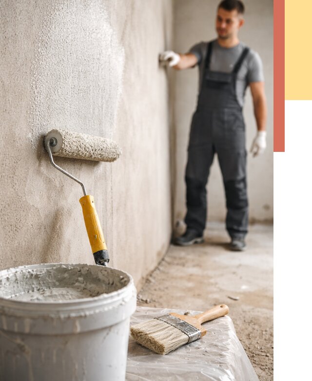 Нанесение бетоноконтакта на стены в Нальчике от 4352 руб. быстро и недорого | ОТДЕЛОЧНИК-Нль