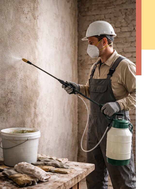 Антисептическая обработка стен в Нальчике от 1244 руб. — быстро и недорого | ОТДЕЛОЧНИК-Нль