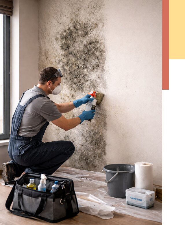Удаление плесени со стен в Нальчике от 2228 руб. — быстро и недорого | ОТДЕЛОЧНИК-Нль