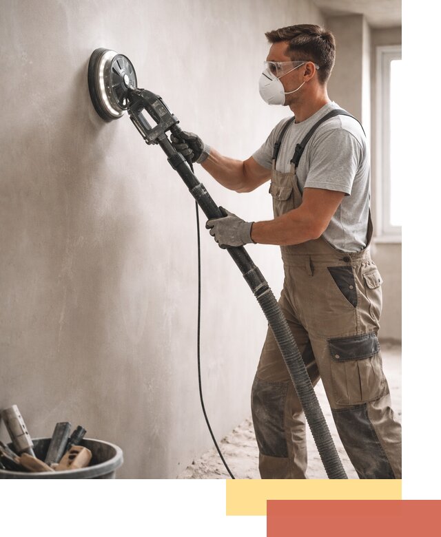 Профессиональная шлифовка стен в Нальчике быстро и качественно