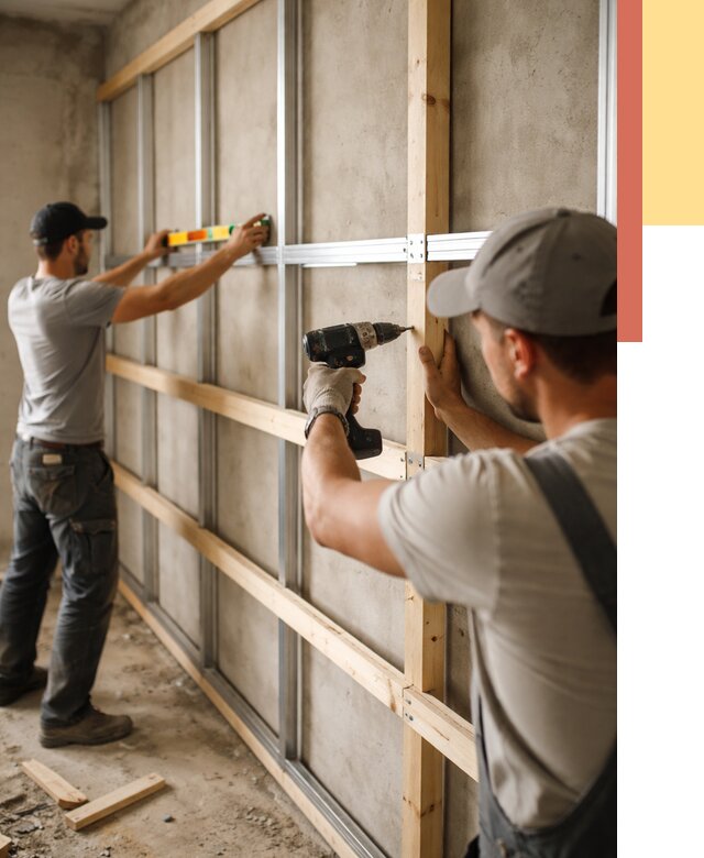 Устройство обрешетки под панели в Нальчике от 2176 руб. — монтаж под ключ | ОТДЕЛОЧНИК-Нль