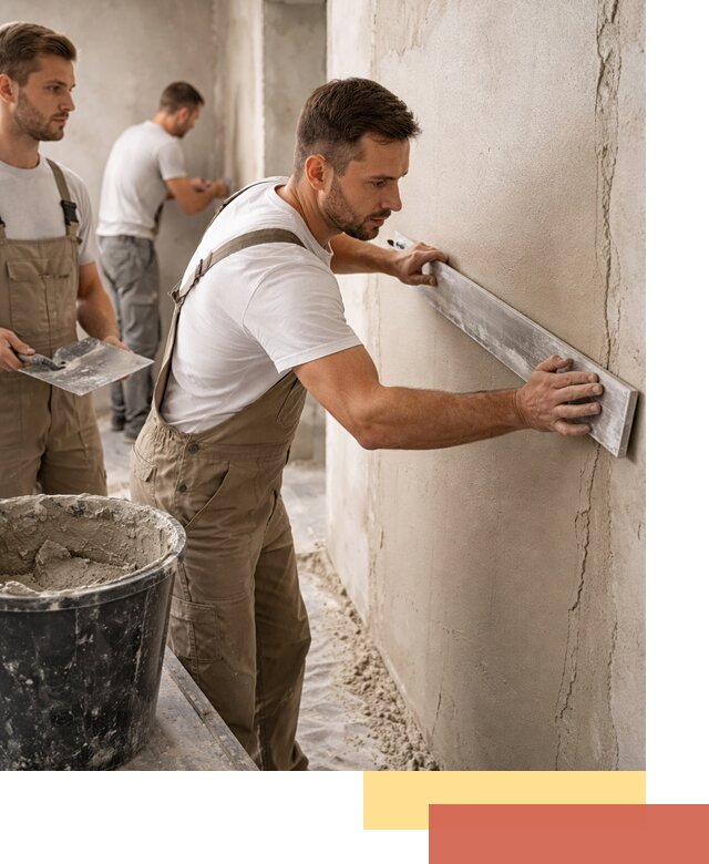 Штукатурка стен без маяков в Нальчике быстро и качественно