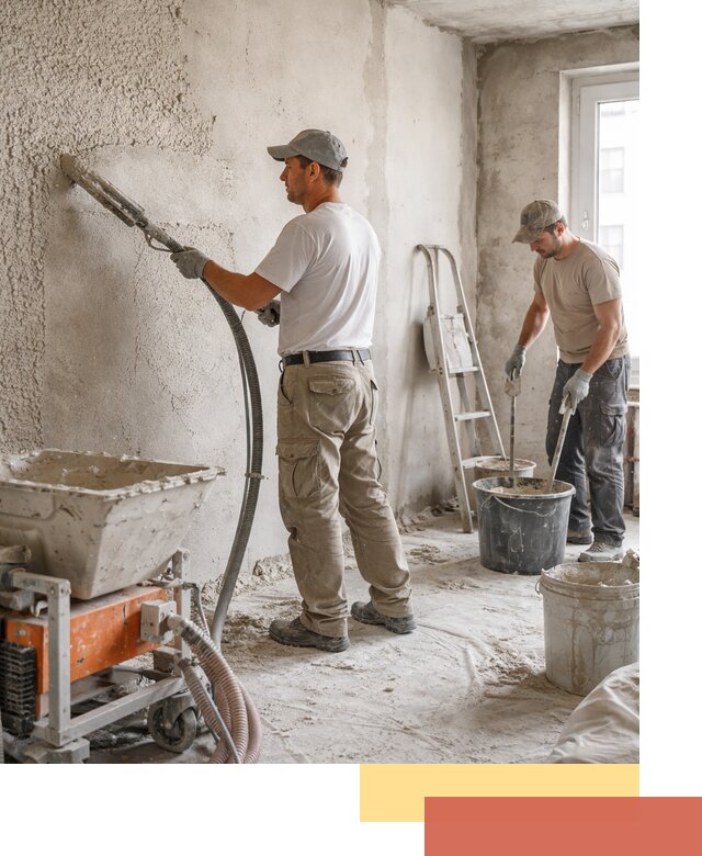 Машинная штукатурка стен в Нальчике — быстро и качественно