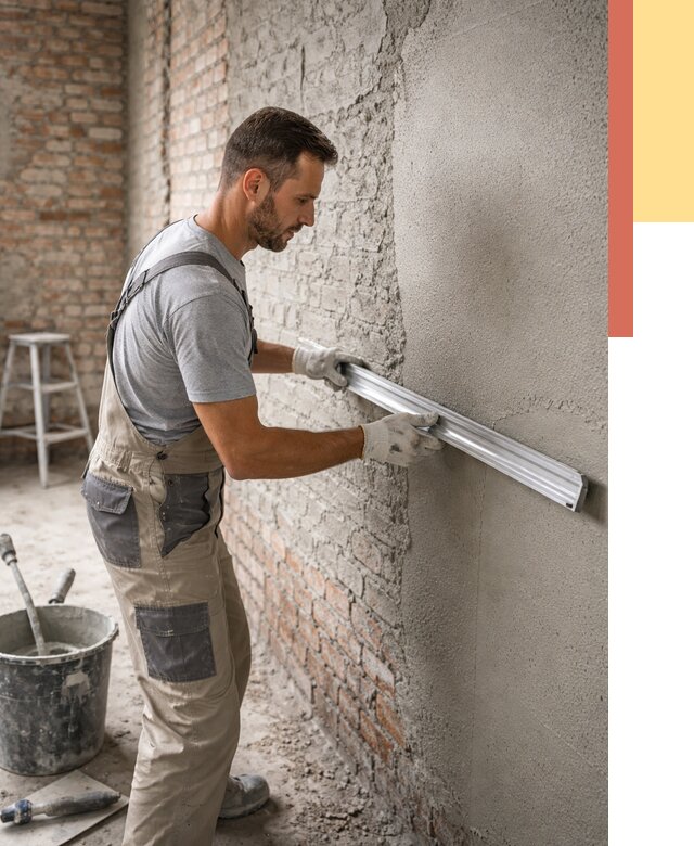 Штукатурка кирпичных стен в Нальчике от 4663 руб/м2 — быстро и недорого | ОТДЕЛОЧНИК-Нль