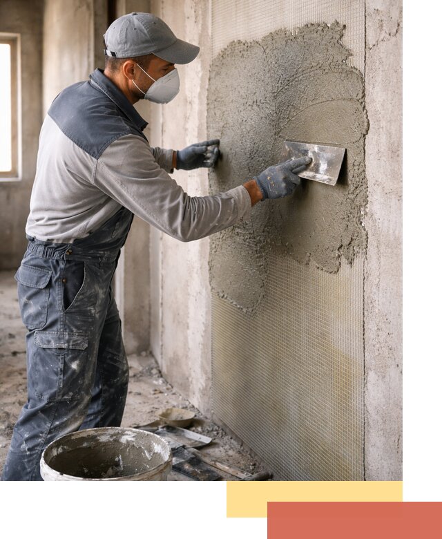 Штукатурка стен по сетке в Нальчике под ключ качественно и быстро