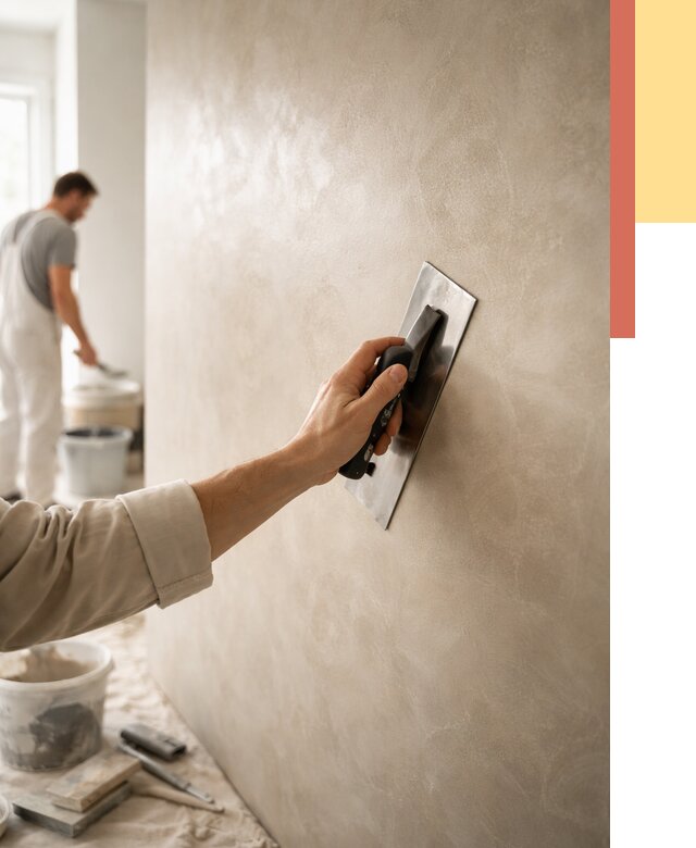 Венецианская штукатурка в Нальчике от 3627 руб/м² — нанесение стен под ключ | ОТДЕЛОЧНИК-Нль