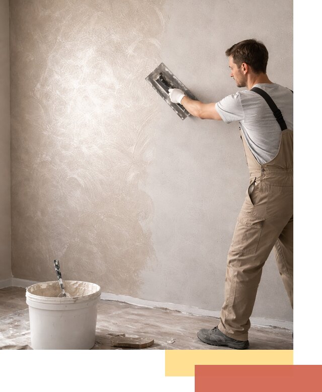 Декоративная штукатурка «Мокрый шелк» под ключ в Нальчике