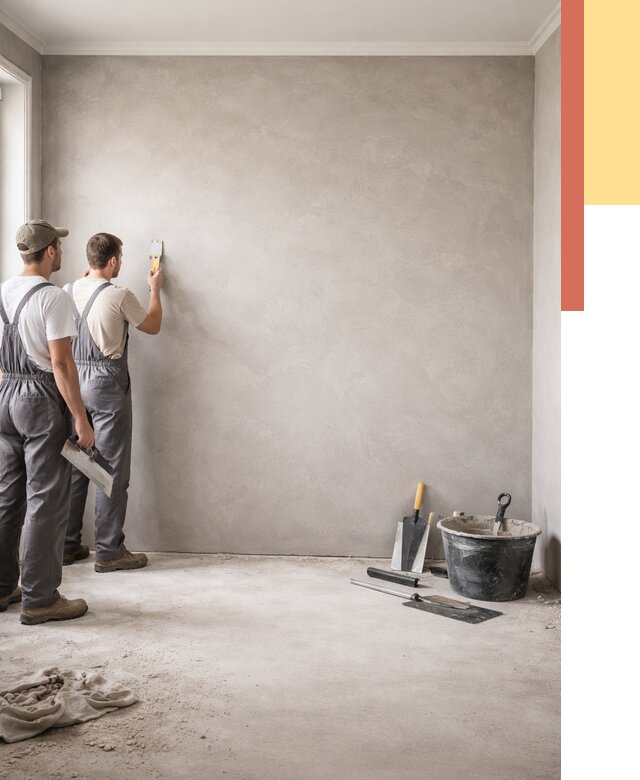 Микробетон на стены в Нальчике от 1295 руб. — нанесение и отделка | ОТДЕЛОЧНИК-Нль