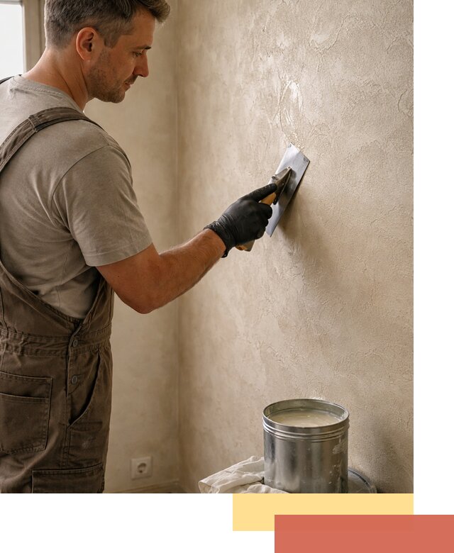 Нанесение воска на штукатурку в Нальчике для защиты и блеска