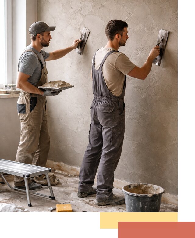 Ремонт декоративной штукатурки и восстановление фактуры в Нальчике