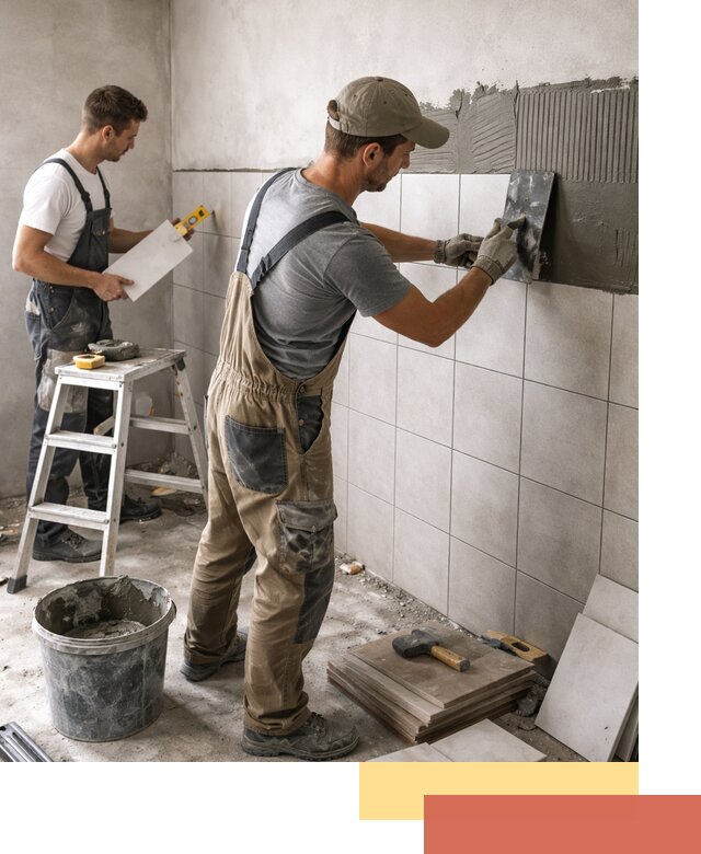 Укладка плитки на стены в Нальчике профессионально и надежно