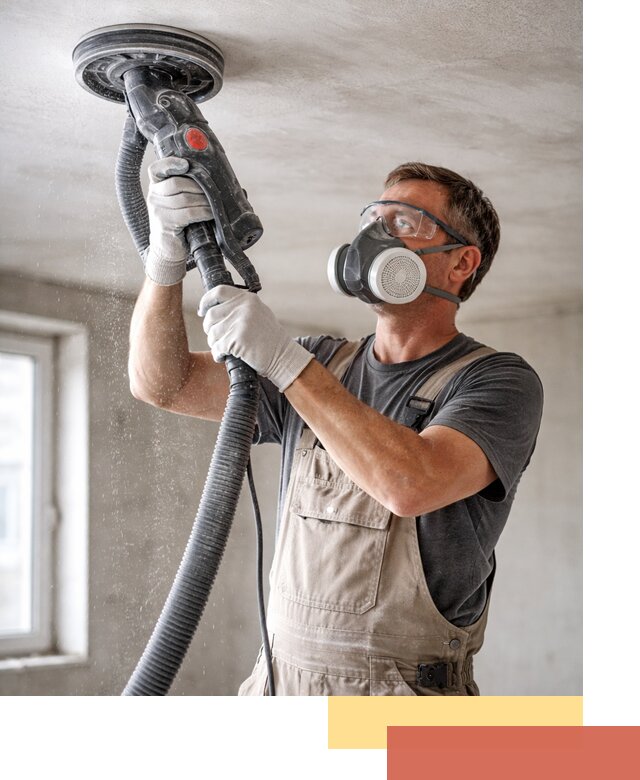 Шлифовка потолка в Нальчике — качественная подготовка под отделку