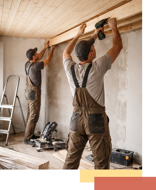 Монтаж потолка из вагонки в Нальчике профессионально и аккуратно