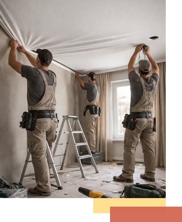 Монтаж матового натяжного потолка в Нальчике качественно и быстро