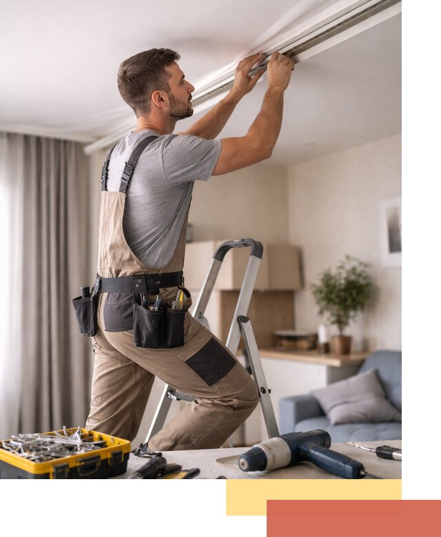 Ремонт натяжных потолков в Нальчике — качественно и оперативно