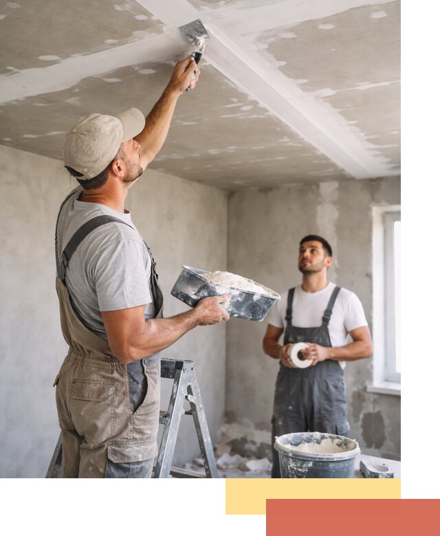 Обработка швов потолка ГКЛ в Нальчике: качественная заделка и шпатлевка