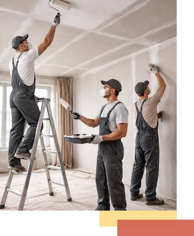 Покраска потолка из гипсокартона в Нальчике качественно и недорого