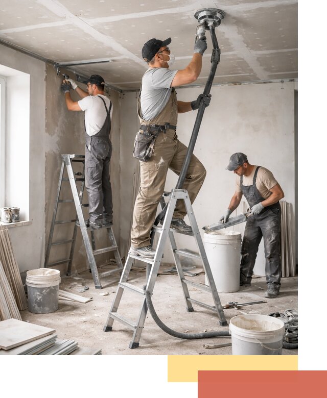 Ремонт потолка из гипсокартона в Нальчике: быстрый и качественный монтаж