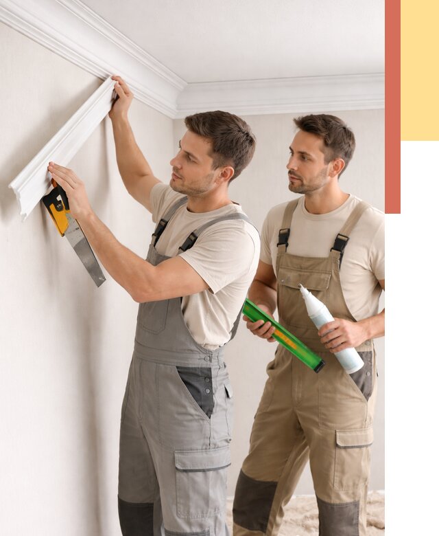 Монтаж потолочного плинтуса в Нальчике от 2383 руб. — быстро и недорого | ОТДЕЛОЧНИК-Нль