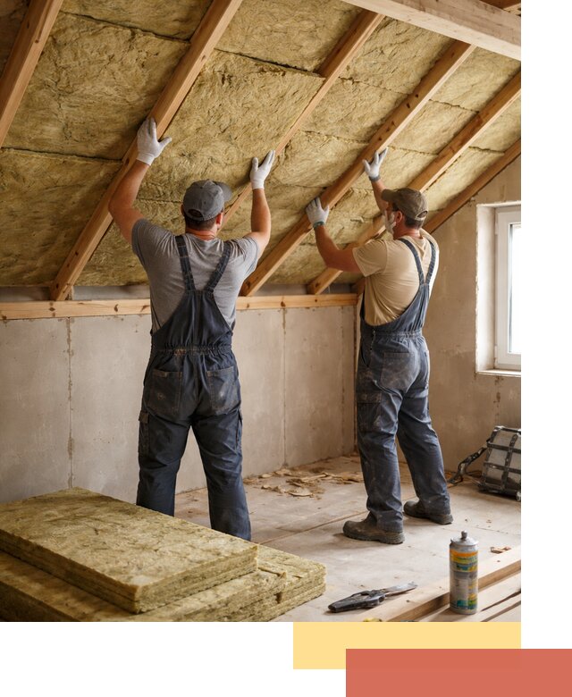 Утепление потолка минеральной ватой в Нальчике